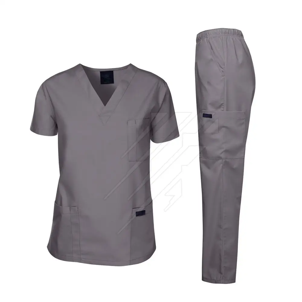 Wholesale Best Quality Nursing Hospital Uniform Scrubs Uniforms Suit Set Top And Bottom For men