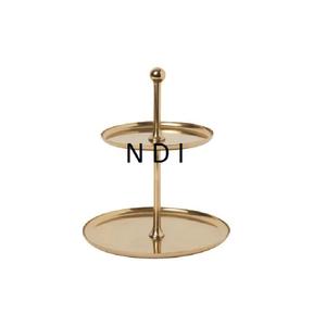 Golden Finishing Decorative Cupcake And Dessert <b>Server</b> Stand Hotel And Restaurant Parties Decoration Metal <b>Cake</b> <b>Server</b> Stand - Product Image 2