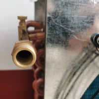 Radiateur hydronique en cuivre de haute qualité pour serre et élevage avicole