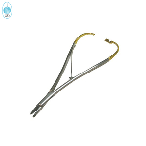 Abrazaderas Mathieu de acero inoxidable, fórceps, portaagujas con mango dorado, instrumentos quirúrgicos de acero inoxidable - Product Image 4