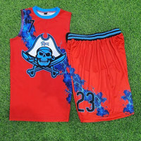Sublimé 7v7 Football Uniforme De Compression Porter 7 sur 7 Football Uniforme Personnalisée Conception OEM Service Américain Football Jersey Garçons