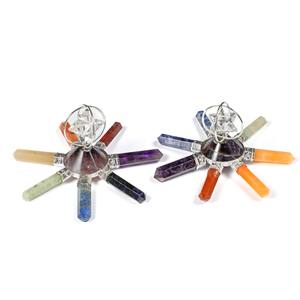 Natural <b>Crystal</b> Sodalite Chakra Healing Generator Arrowheads for Wholesale & Gift <b>Sets</b> - Product Image 1