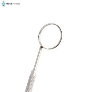 Dental examination set 3 PCS Dental Probe Tweezer and Mouth Mirror With Handle - Product Image 6