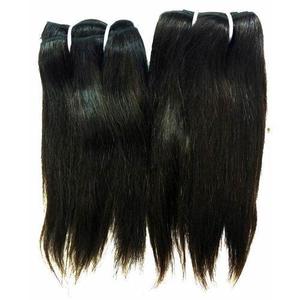Extensiones de cabello a granel sin procesar, cabello indio virgen ondulado y liso con 100% de hueso, venta al por mayor - Product Image 2