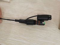 FTTA al aire libre IP67 impermeable óptico Patchcord Opti-tap SC/APC conector