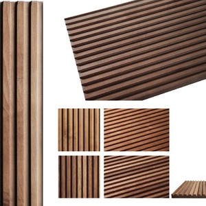 Revêtement mural en panneaux de bois sculptés en 3D, couleur <span class=keywords><strong>Hardy</strong></span> Board, décoratif, pour la décoration murale de la maison - Product Image 4