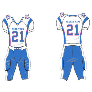 Custom Designer American <b>Football</b> and Rugby Jersey Set Plus Size Sublimated Breathable Uniform Printed Shirt and Shorts - Product Image 5