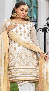 Traje de Salwar Kameez para fiesta, traje de boda de diseño paquistaní impresionante de AJM TRADE HOUSE - Product Image 5