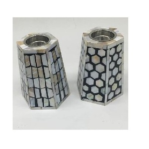 Top Look Superfine Quality Bone Inlay Incense Burner Candle Holder <b>Mother</b> of Pearl Inlay Bakhoor Burner Mabkhara made in India - Product Image 1