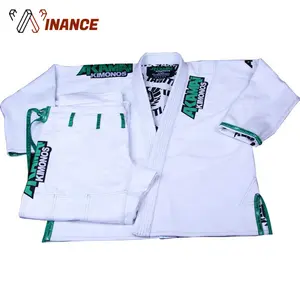 Bjj Gi ชุดกิโมโนบราซิลเลียน Jiu Jitsu Gi,เครื่องแบบ Shoyoroll Gi ผ้าฝ้าย100% สานมุก