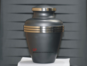 Urnes en laiton pur Urnes faites à la main Pot funéraire - Product Image 6