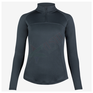 OEM/ODM chemise d'équitation de marque privée personnalisée en usine pour femmes chemise d'équitation à manches longues style occidental chemise de jockey d'équitation - Product Image 1