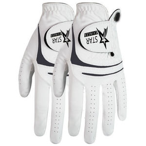 Vente flash : 1 paire de gants de golf professionnels pour homme, main gauche, haute qualité, PU, toutes saisons, sport de plein air, respirants, évacuation de l'humidité - Product Image 1