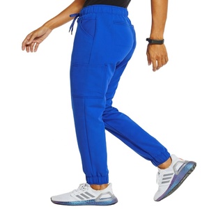 Ensemble de jogging deux pièces pour femmes, col en V, polyester/coton, pour uniformes du personnel hospitalier - Product Image 6