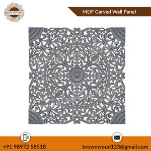 Design unique MDF sculpté grand panneau mural Fabricant et exportateur à prix compétitif pour les commandes en gros - Product Image 5