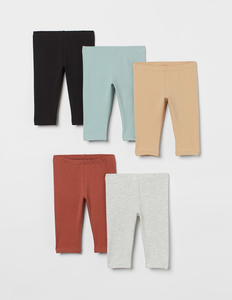 Leggings pour bébés et bébés de haute qualité avec ceinture élastique Design personnalisé Nouvelle arrivée Leggings en tissu tricoté - Product Image 1