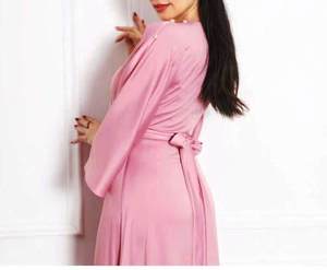 Vestido Abaya Dubái de manga larga para mujer, vestido musulmán de talla grande, informal, cuadrado, suelto, elegante, para rezar - Product Image 4