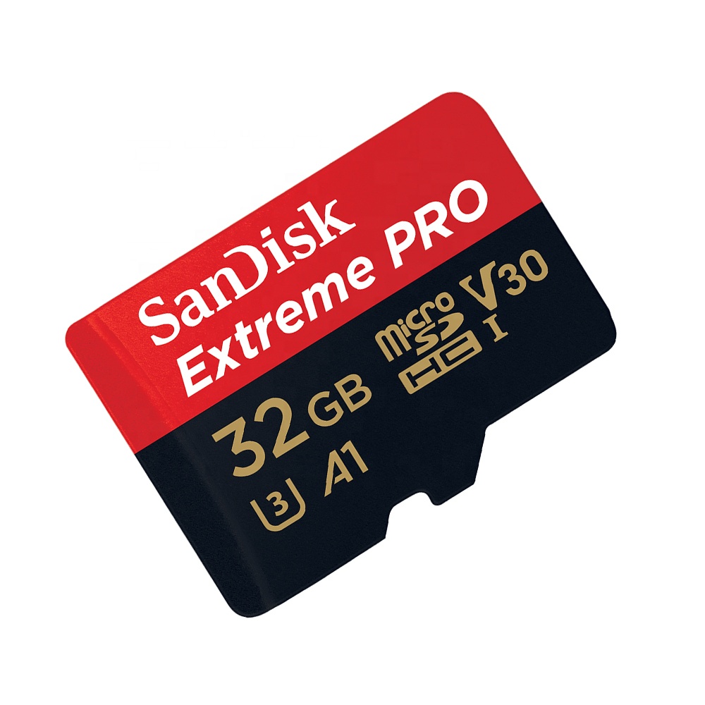 Оригинальный двойной флеш-накопитель SanDisk Extreme Pro Micro SD карты с адаптером SD UHS-I A1 U3 V30 C10 флеш-карты памяти 32 Гб карта памяти