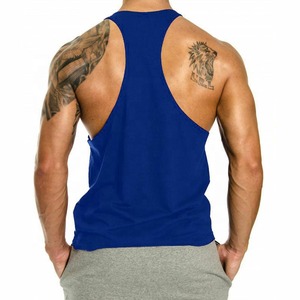 Chaleco liso para hombre, ropa de gimnasio, camiseta sin mangas para correr, culturismo - Product Image 2