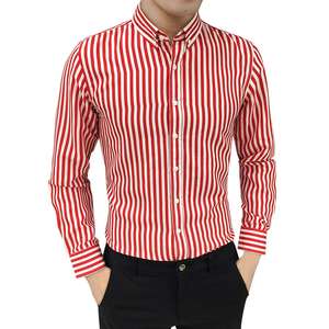 Best Quality Men-<b>Shirt</b> Striped <b>Colour</b> Casual Formal Men <b>Shirt</b> From Bangladesh - Product Image 5