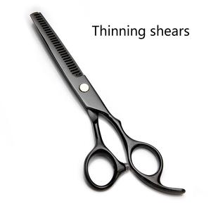 Kit de instrumentos de belleza para peluquería profesional, Set de tijeras de corte y adelgazamiento, de acero inoxidable, con certificado CE, por 2 uds. - Product Image 3