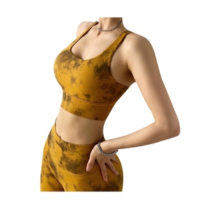 Último Modelo y Diseño de Sujetador Deportivo de Yoga para Mujer, Color Menta, Espalda Cruzada, Spandex/Poliéster, Anti-UV, Elástico en Cuatro Direcciones - Product Image 1