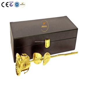 กล่องของขวัญชุบทอง24K แท้ในกล่องของขวัญสำหรับคริสต์มาสฮาโลวีนสำเร็จการศึกษาวันอีสเตอร์วันเกิดวันแม่ - Product Image 4