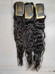 Precio de fábrica en extensiones de cabello humano Natural Remy virgen, paquetes de trama ondulada de visón, cierre a juego, estilo superior, artículo de cabello barato - Product Image 3