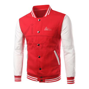 Chaqueta de algodón y poliéster para equipo universitario, chaqueta informal de la mejor calidad, hecha en paquistaní - Product Image 1