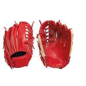 Gants de baseball professionnels de haute qualité, design personnalisé, cuir de vache, durables, confortables, logo de couleur personnalisé, unisexe - Product Image 4