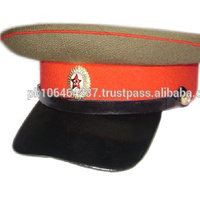 Chapeaux d'hiver pour hommes en tissu 100% coton confortable, fabriqués par le fabricant, chapeaux de maréchal de campagne soviétique russes