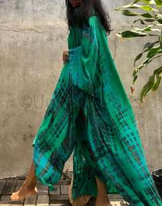 Kimono largo de rayón con mangas completas para mujer, nueva colección de moda - Product Image 4