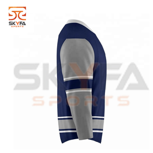 Maillot de Hockey sur glace avec col en v, maillot sur mesure, 100% Polyester, nouvelle collection, offre spéciale - Product Image 6