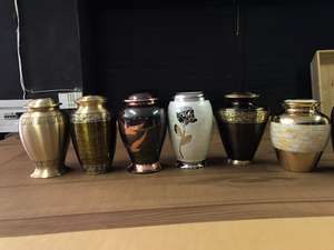 Urne funéraire commémorative en laiton « Ailes de la Liberté », style américain, articles funéraires en métal Brassworld India - Product Image 5