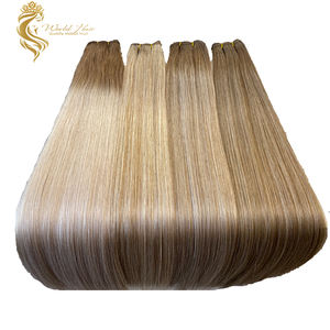 Vente chaude WORLDHAIR Extensions de Cheveux Humains Remy Vietnamiens pour Femmes 100G Toutes les Couleurs et Longueurs avec Machine Double Trame - Product Image 1