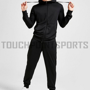 Sweat à capuche d'extérieur pour hommes, Streetwear de haute qualité, ruban, Design Hip Hop épais, personnalisé, vente en gros - Product Image 3