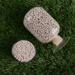 เม็ดพลาสติก LLDPE รีไซเคิลเกรดอุตสาหกรรม PCR ผลิตจากเกาหลี สีเทาอ่อน สีขาวงาช้าง - Product Image 5