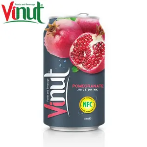 330ml VINUT konserve (konserve) orijinal tat nar suyu ihracatçıları Private label içecek dünya çapında ihracat