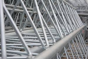 Vietnam Monopole Angle Steel Telecom Tower for Electrical Transmission Line Hot Dip Galvanized 60-180m Height - Product Image 3