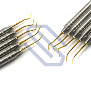 PK THOMAS-Instrumento de depilación con relleno Dental, escalador de sonda, espátula, Plugger, chapado en oro, CE - Product Image 2