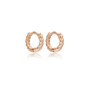 Pendientes de cartílago rizado para mujer, de 11mm, hechos a mano, turco, Plata de Ley 925, joyería para mujer - Product Image 5