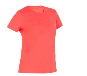 Camiseta de Mujer Nueva, Estilo Moderno, Ajustada, Cuello Alto y Manga Corta - Product Image 1