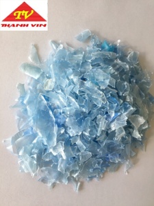 Copos de PET reciclados Sra. Mira en azul/Verde/sin lavar-Producto de plástico sostenible - Product Image 4