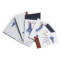 Cartes de vœux personnalisées imprimées en offset couleur sur carton avec papier offset