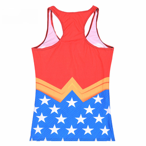 Débardeur personnalisé pleine sublimation impression grande taille pour femmes nouvelle mode dame Singlet - Product Image 3
