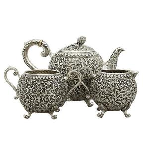 Théière tendance, bouilloire à café en métal royal, pot artisanal de designer, pur laiton, sculpté à la main, serveur à café, percolateur, bouilloire - Product Image 3