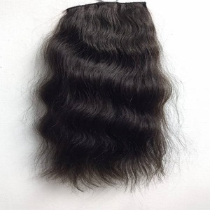 Extensiones de Cabello Virgen Remy de Calidad Superior del Sur de la India, Sin Procesar, con Cutícula Alineada, Doble Trama a Máquina, al Mejor Precio - Product Image 3