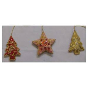 Christmas Hanging Ornament Tree & Star Shape - Product Image 1