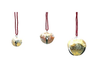 GOLD JINGLE BELL RENDIAR CHRISTMAS HANGING DECORATION HANGING ORNAMENT HIGH QUALITY METAL HOME DECOR CLASSIC DESIGN - Product Image 6