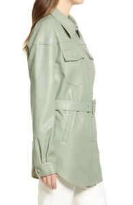 Chaquetas de cuero de invierno de alta calidad para mujer con bordado personalizado chaqueta de cuero de la mejor calidad mujer Pakistán - Product Image 2